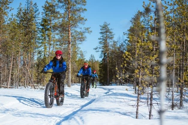 Winter eFatbike Adventure at Apukka Resort, Rovaniemi