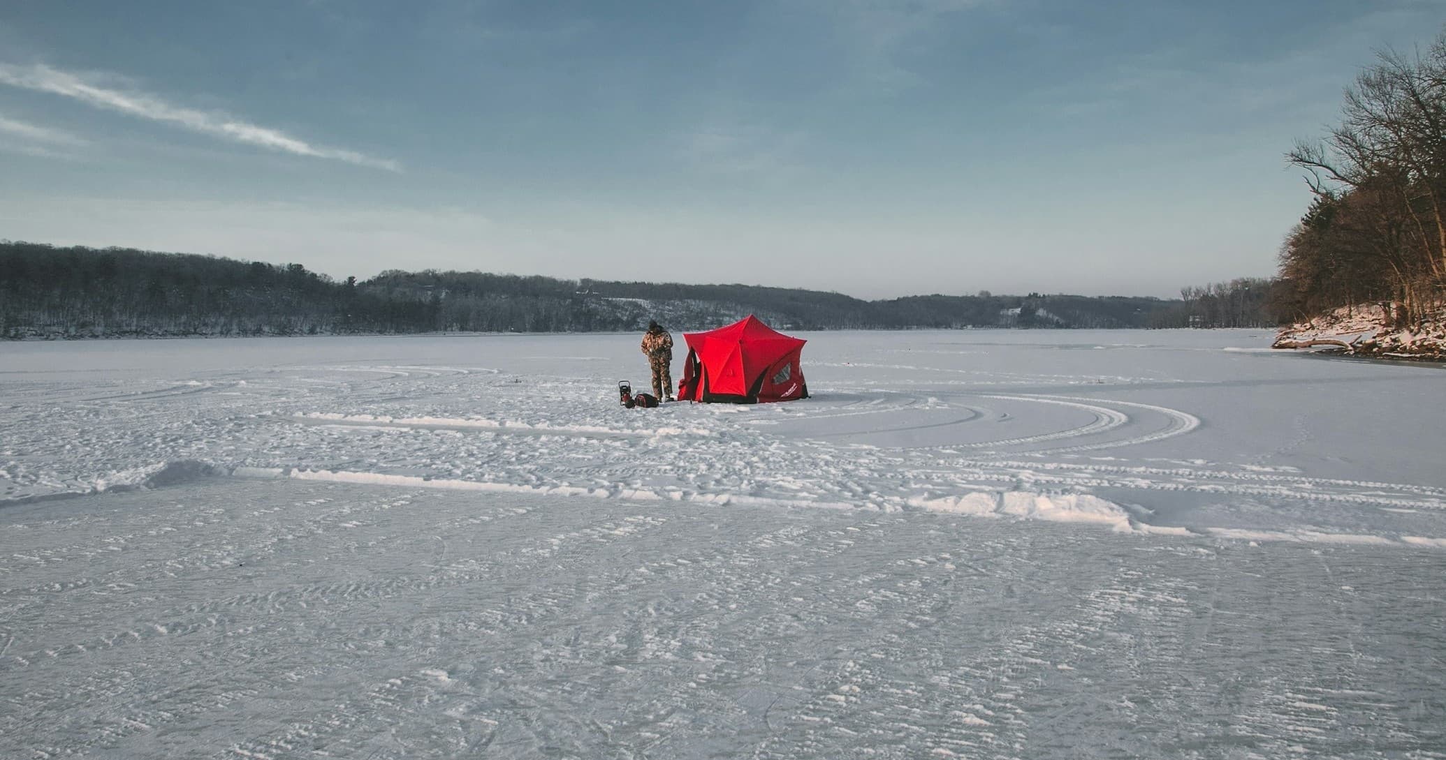 Half Day Ice Fishing with Adventures by True North AK in Wasilla