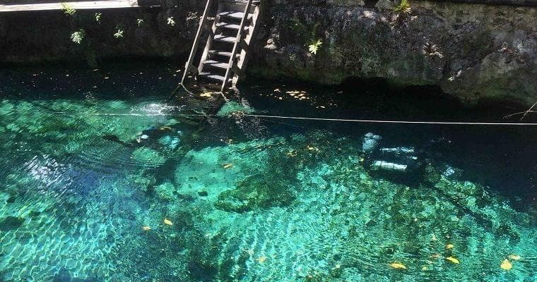 Car Wash Cenote Dive with Always Diving & Water Sports