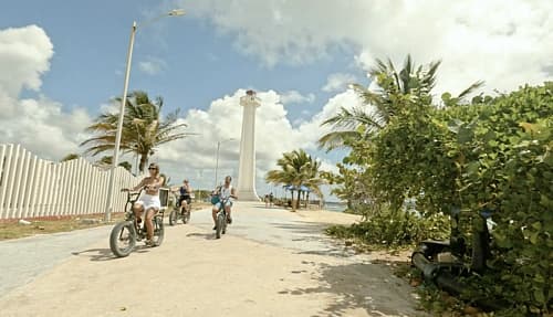 Electric Fat Biking Adventure in Mahahual, Mexico