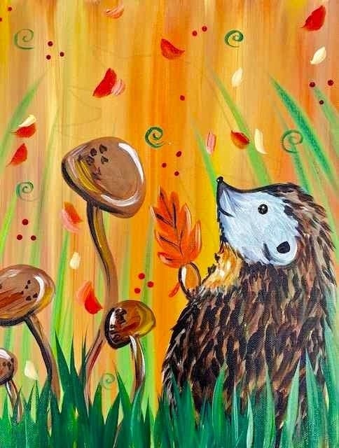 Creative Art Experience at Corky Canvas in Lincoln
