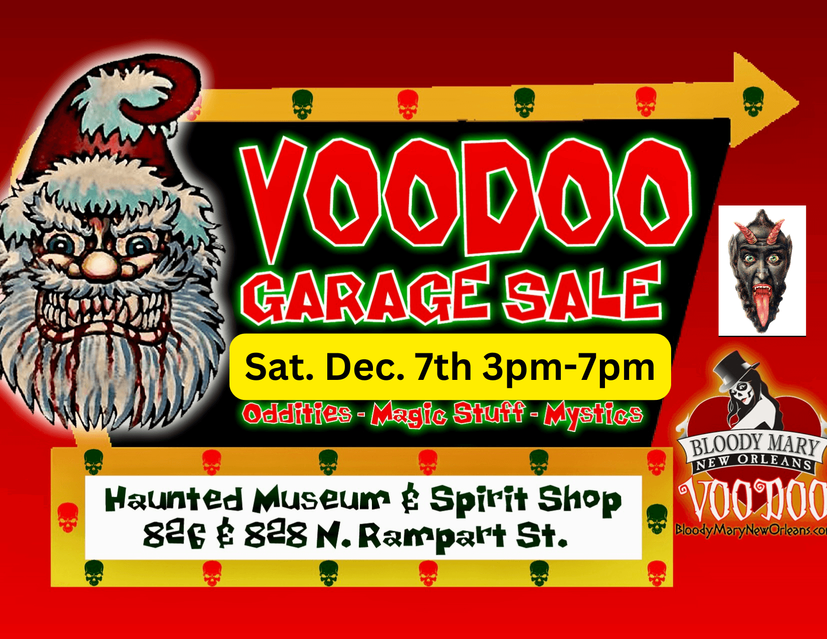 Voodoo Garage Sale Shopping Tour in New Orleans