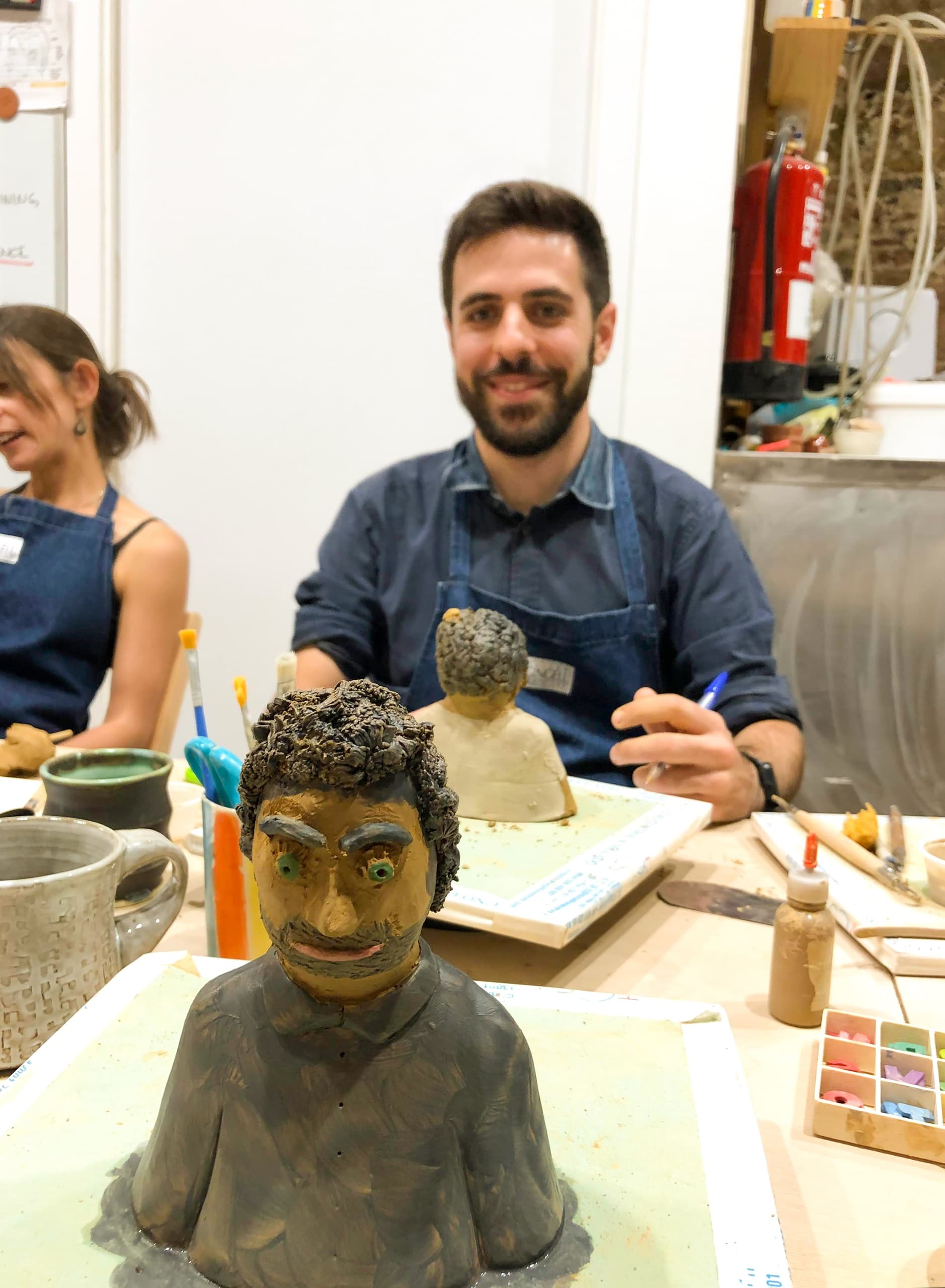 Clay Sculpting Workshops with Taller Gingell in Barcelona