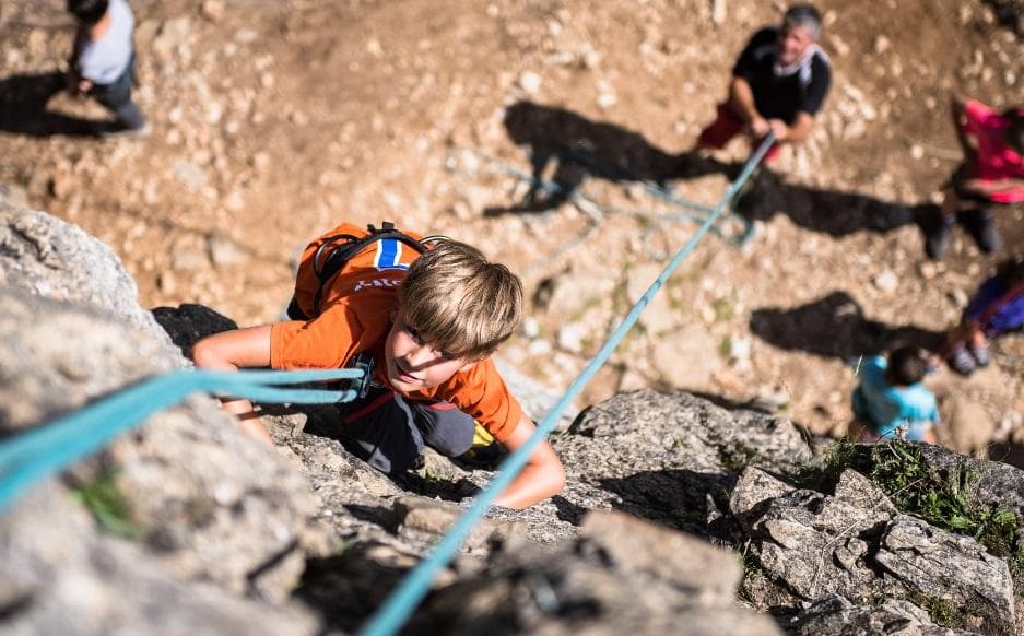 Climbing Adventure with Alpine Guides at Canazei