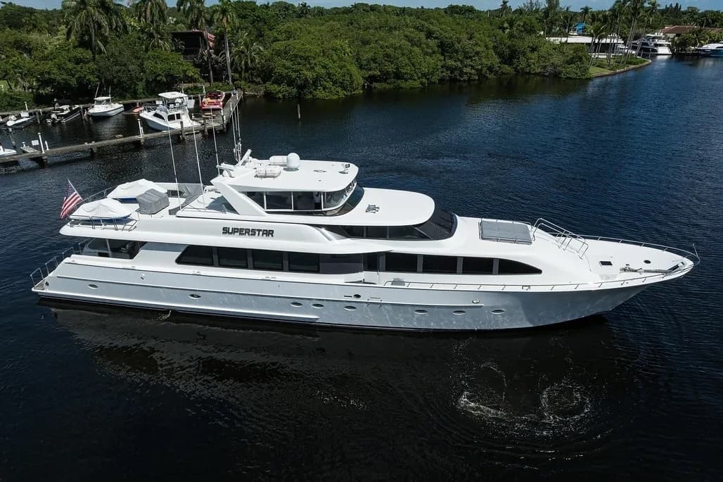 KYC Superstar: 112-Foot Superyacht Full-Day Charter on Sarasota Bay photo 1