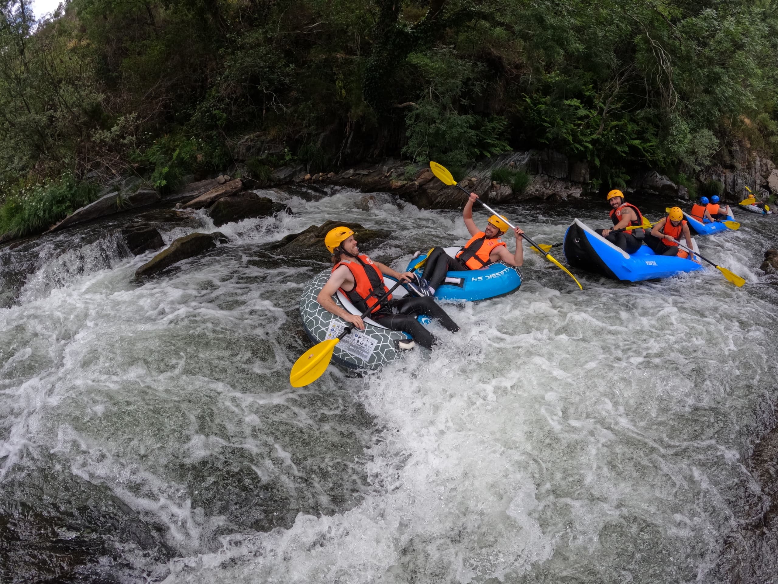 Rio Paiva Tubing Adventure with NaTour Way in Canelas