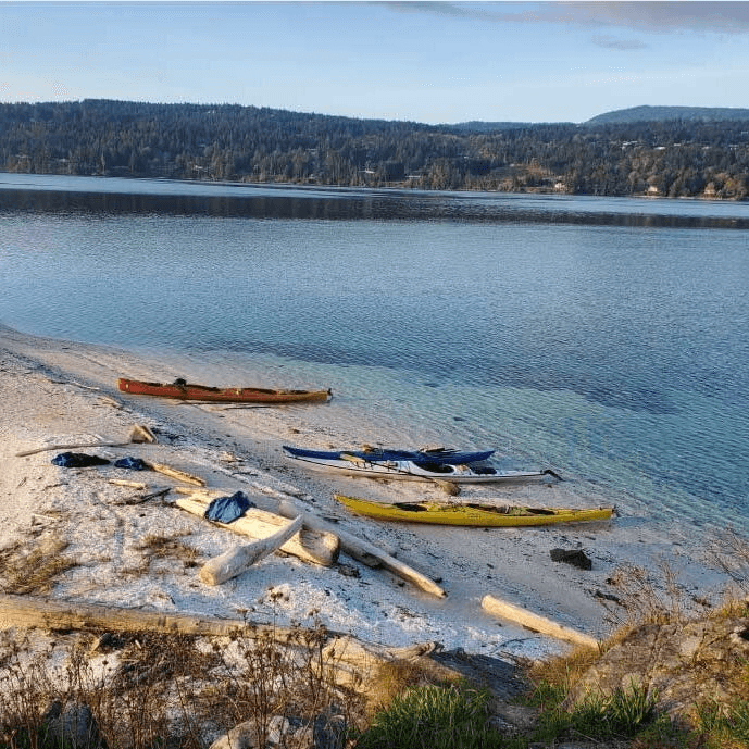 Chocolate Beach Kayak Tour in Ganges, BC
