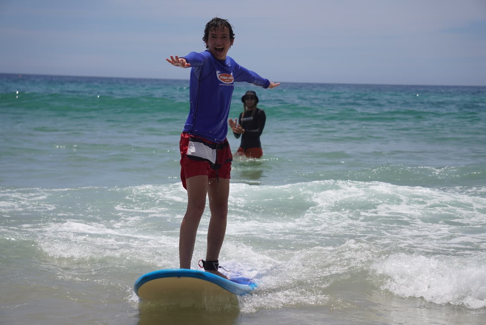 Private Surf Lessons at Broadbeach with Go Ride A Wave