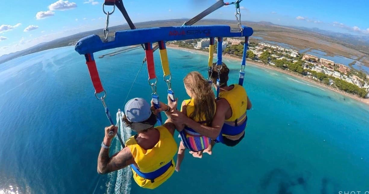 Water Activities & Magaluf: Parasailing with Watersports Mallorca Ltd