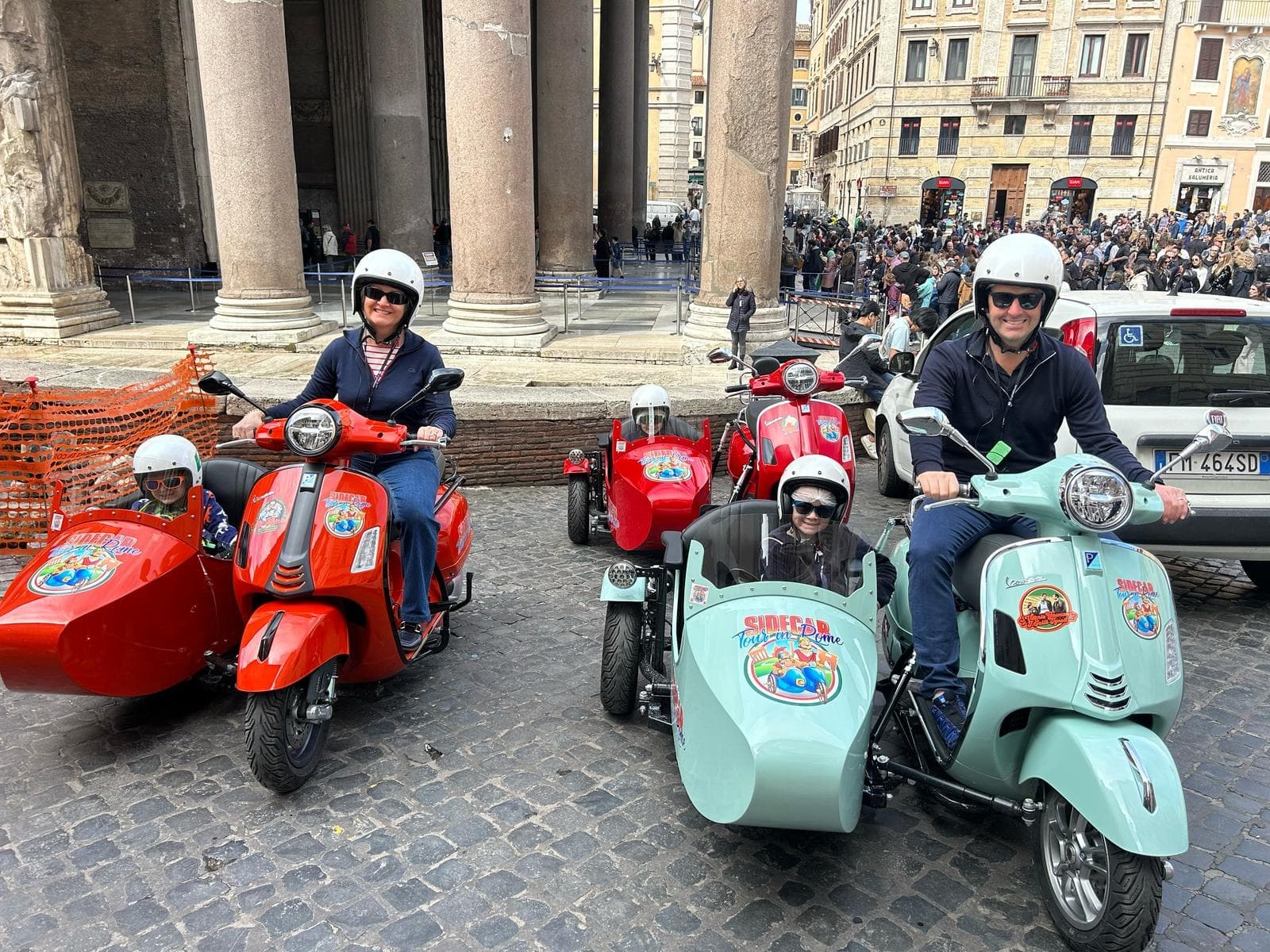 Ride Rome's Iconic Sights in a Vespa Sidecar: 90-Min Semi-Private Tour photo 3