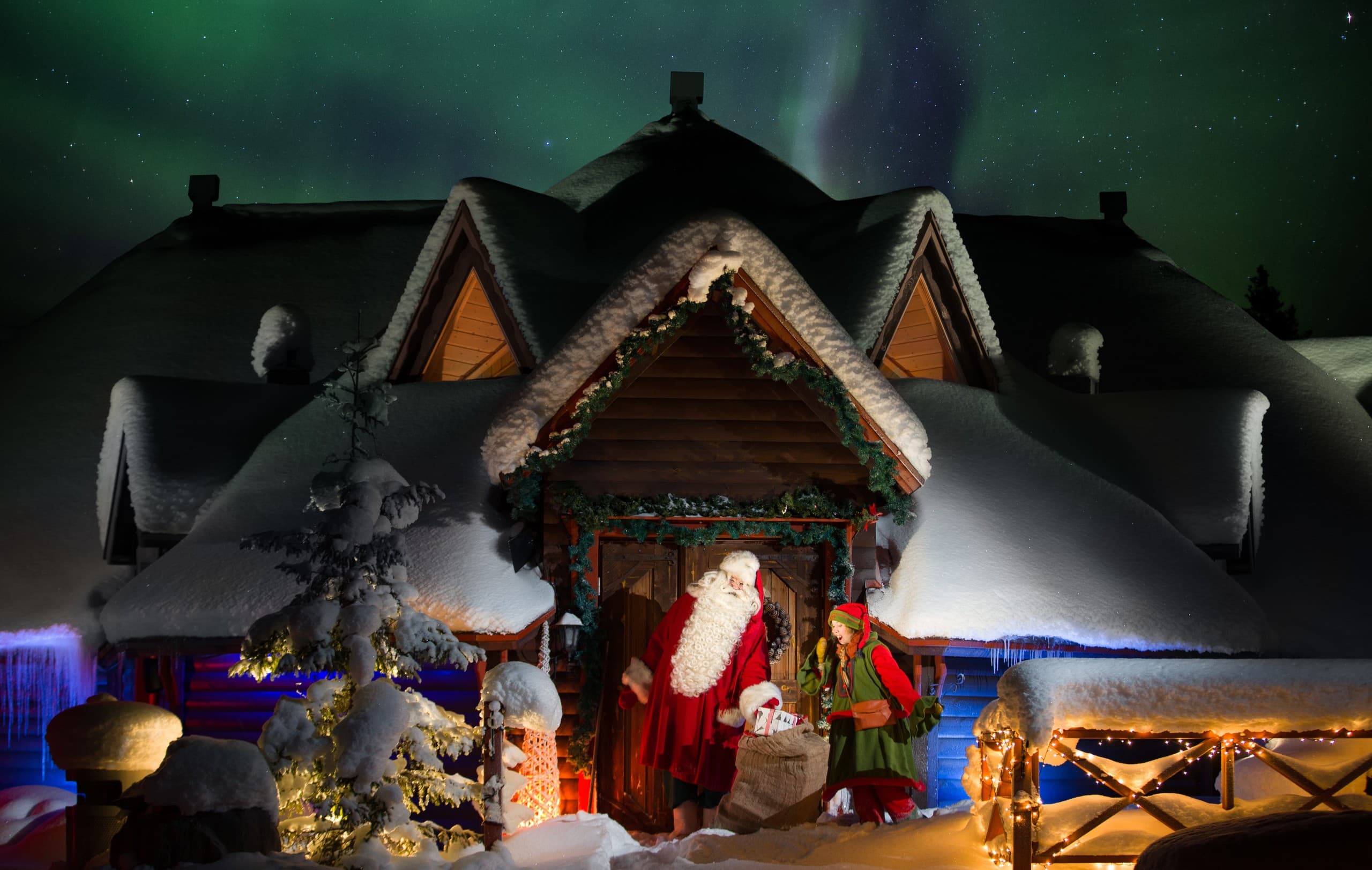 Elves' New Year Celebration at Santa Claus Secret Forest, Rovaniemi