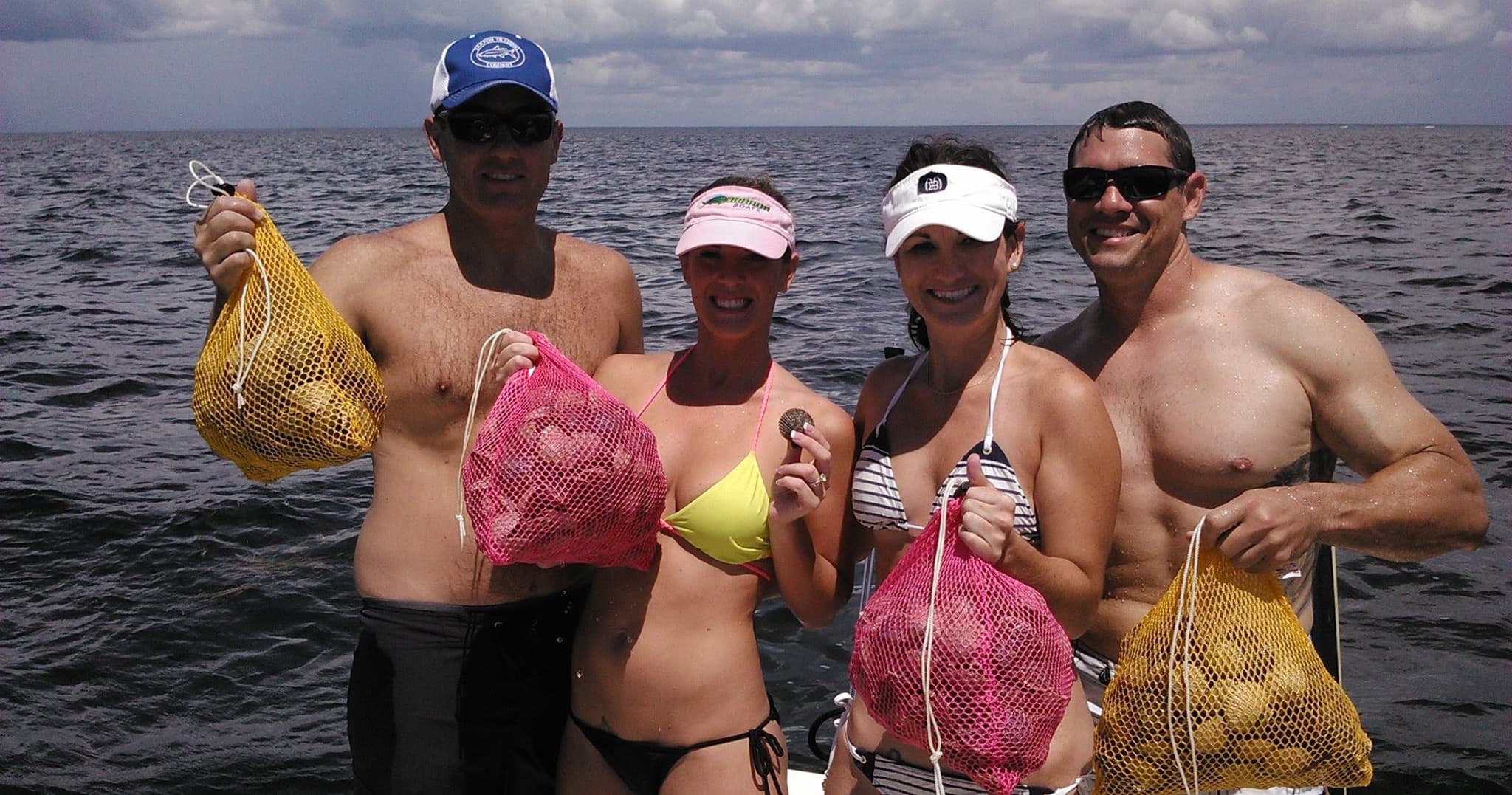 Scalloping in Homosassa with Clearwater Fishing Company