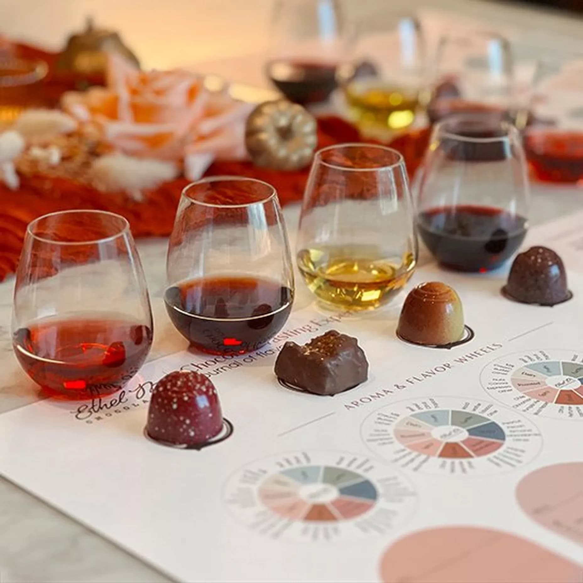 Fall Favorites Chocolate Tasting at Ethel M Chocolates