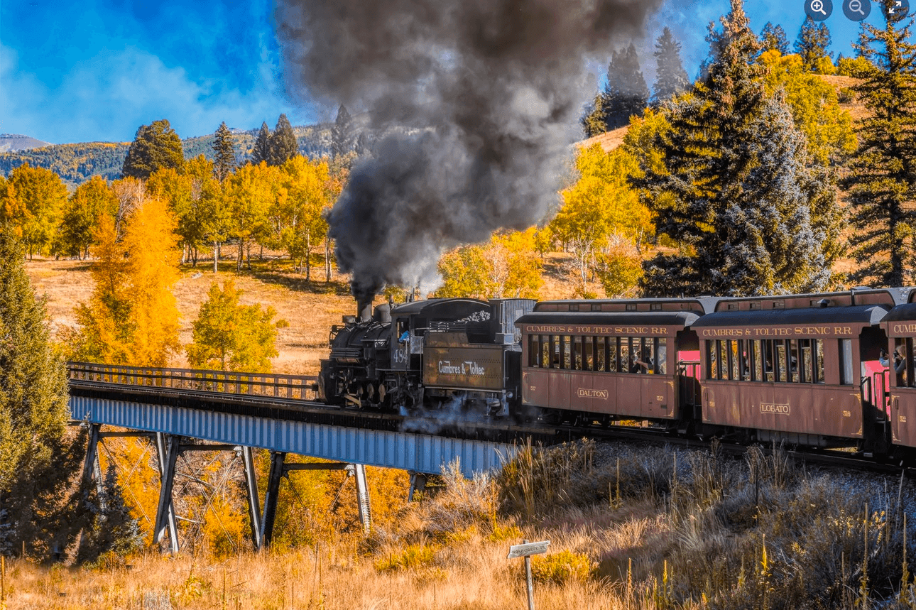 All Aboard Antonito: Deluxe Train & Bus Adventure in Colorado
