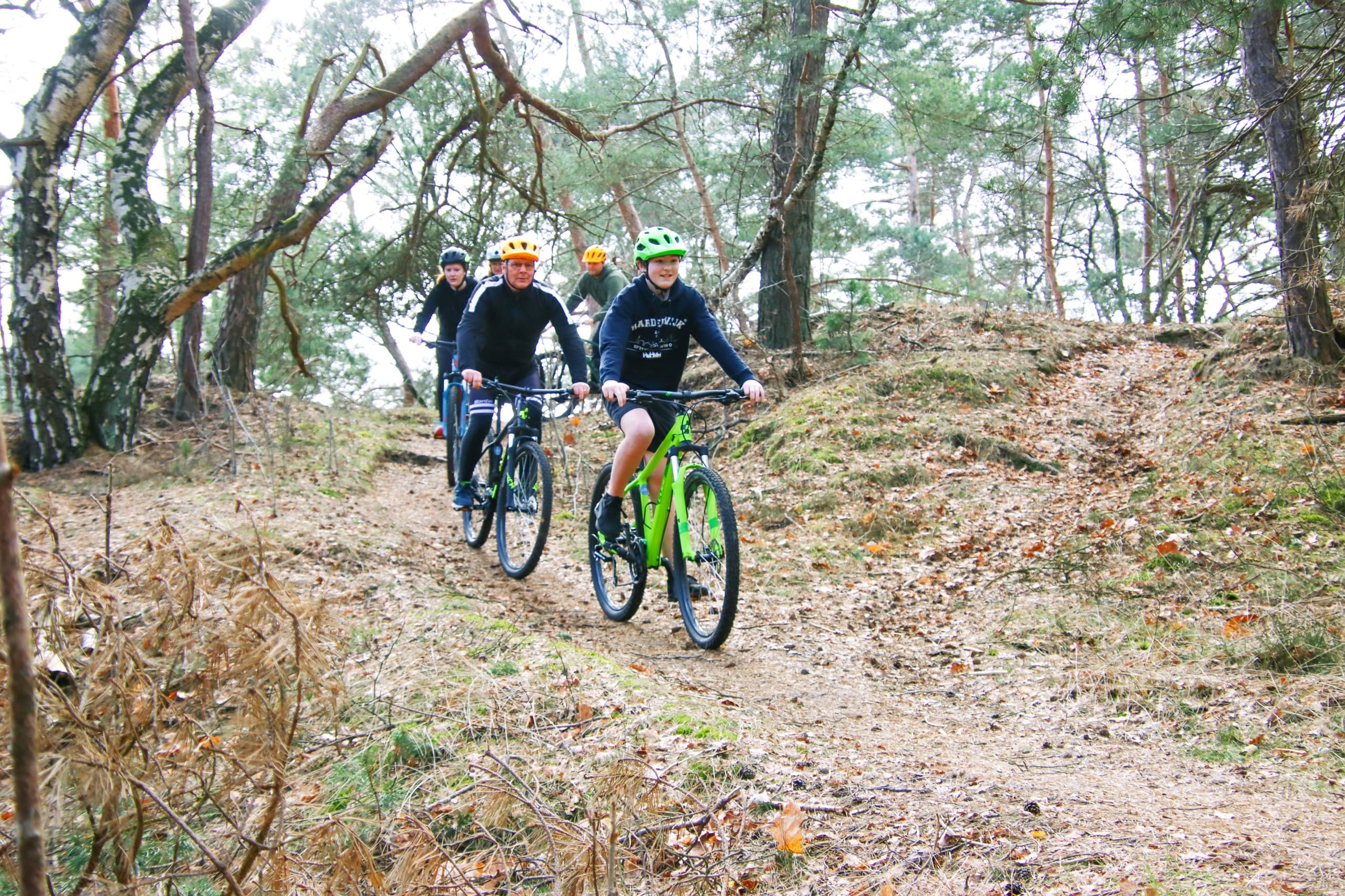 Mountain Biking Adventure at TeeDeeJee in Veluwe