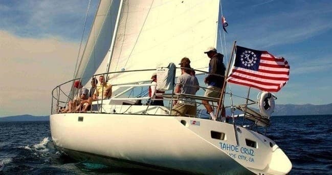 Afternoon Cruise | Sailing in Tahoe City Marina, California