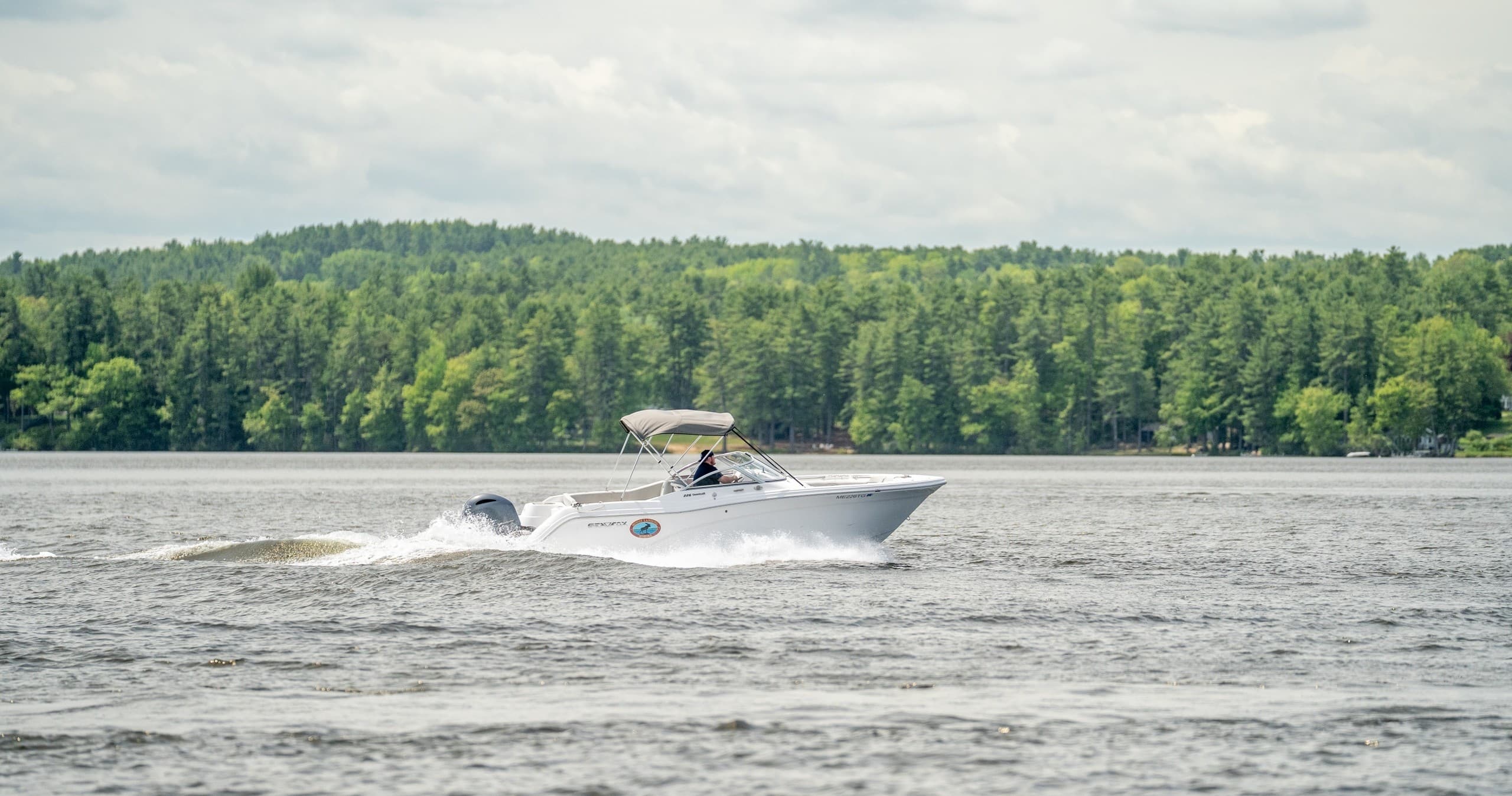 Water Activities with Moose Landing Marina: Power Boat Rentals