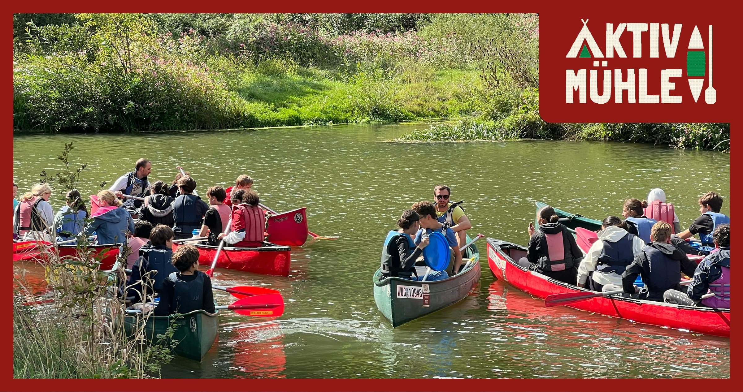Half-Day Altmühl Canoe Trip for School Groups — Treuchtlingen to Pappenheim