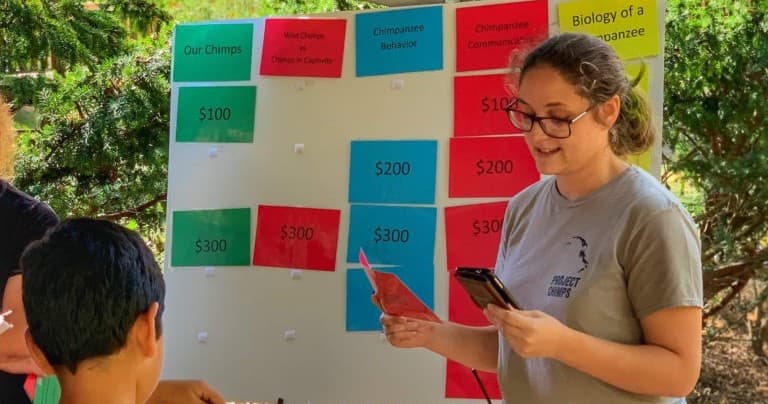 Cirricula-Based Tours at Project Chimps: STEM Field Trips in Morganton, GA