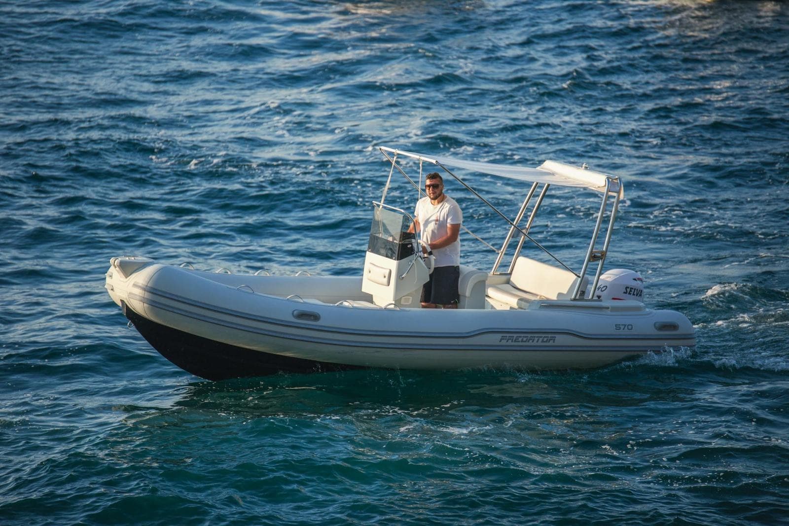 RIB Boat Rental with Cooperativa Azzurra in Sorrento
