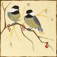 Chickadees & Berries: Family Painting Workshop in Woodbury, MN photo 1