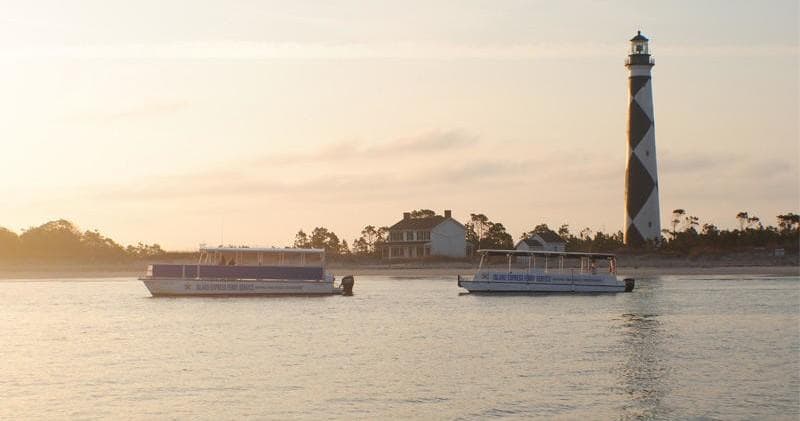 Explore the Untouched Beaches of Shackleford Banks from Harkers Island