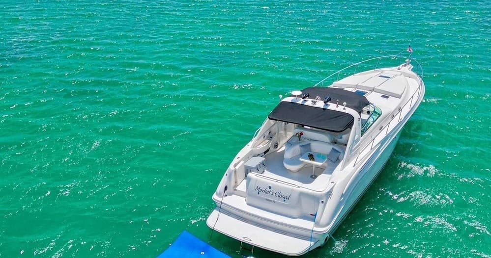 Experience Miami Nightlife Aboard the Luxurious "Markets Closed" 50' Sea Ray Yacht