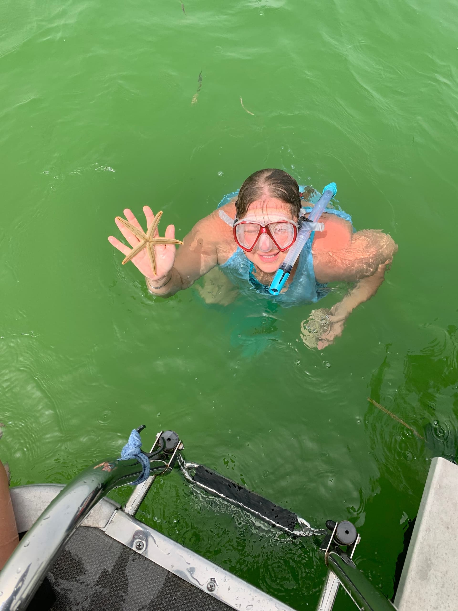 Snorkeling with T-Man's Charters in Port St. Joe