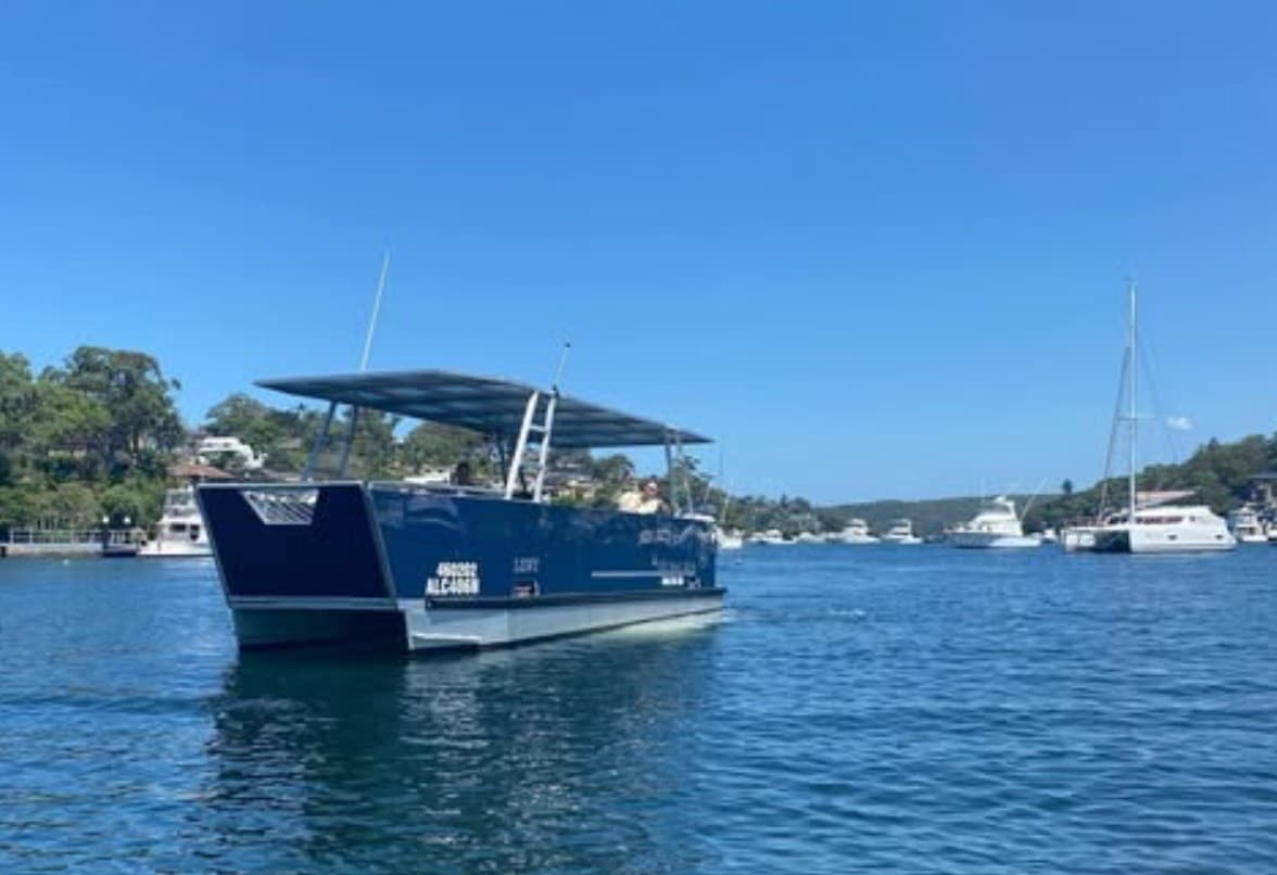 Half-Day Pontoon Hire on Port Hacking River: BBQ, Swim & Fish from Yowie Bay photo 1
