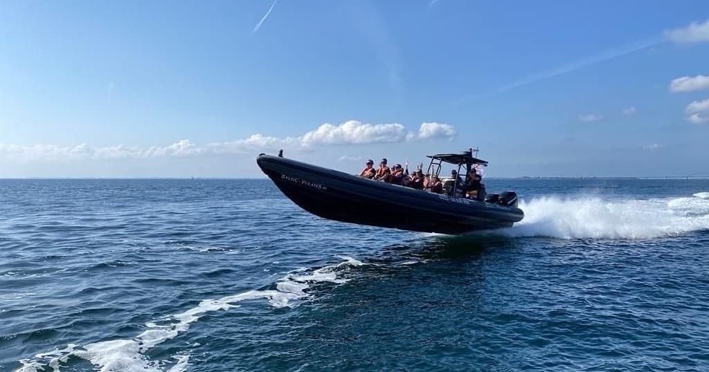 Water Activities: Baltic Pirates' Speedboat Ride in Heiligenhafen