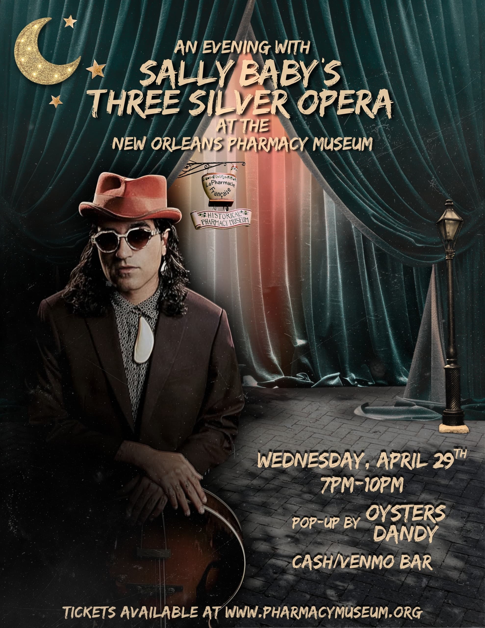 After-Hours Soul: Sally Baby's Three Silver Opera at the New Orleans Pharmacy Museum photo 1