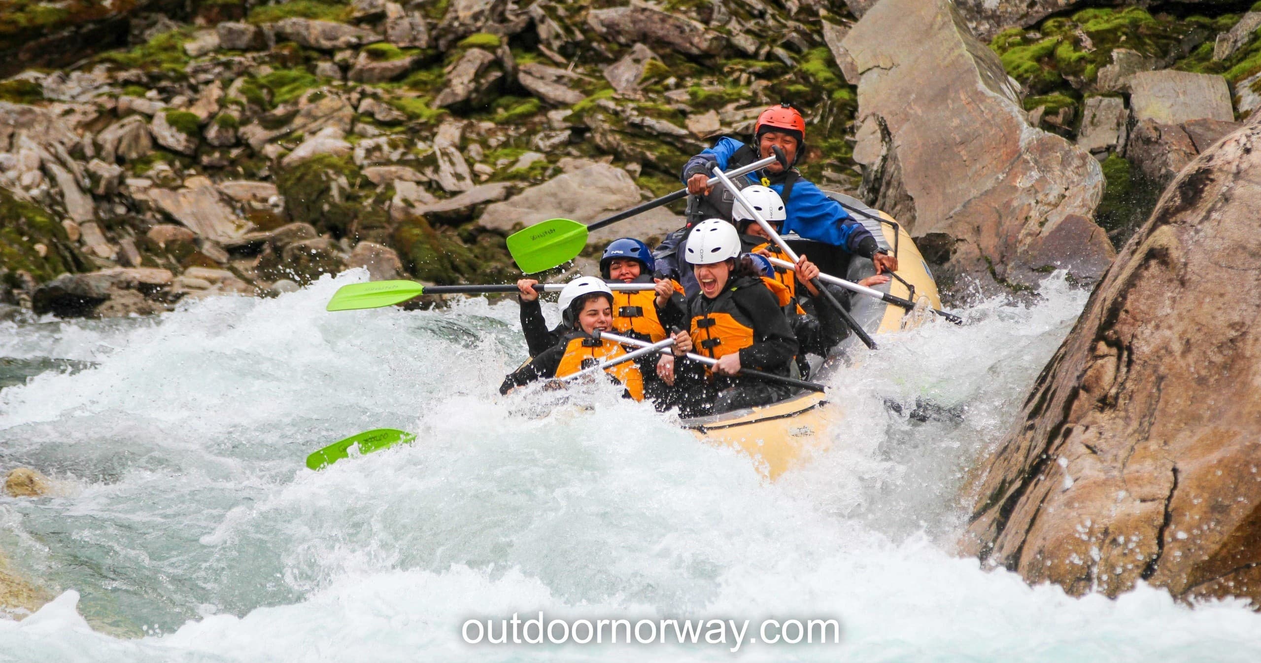 Whitewater Rafting with Outdoor Norway in Vossevangen
