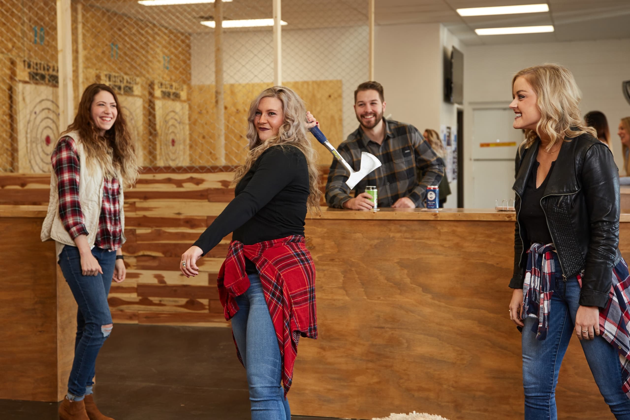 Axe Throwing Thrills at Moore Twisted Axes Throw House