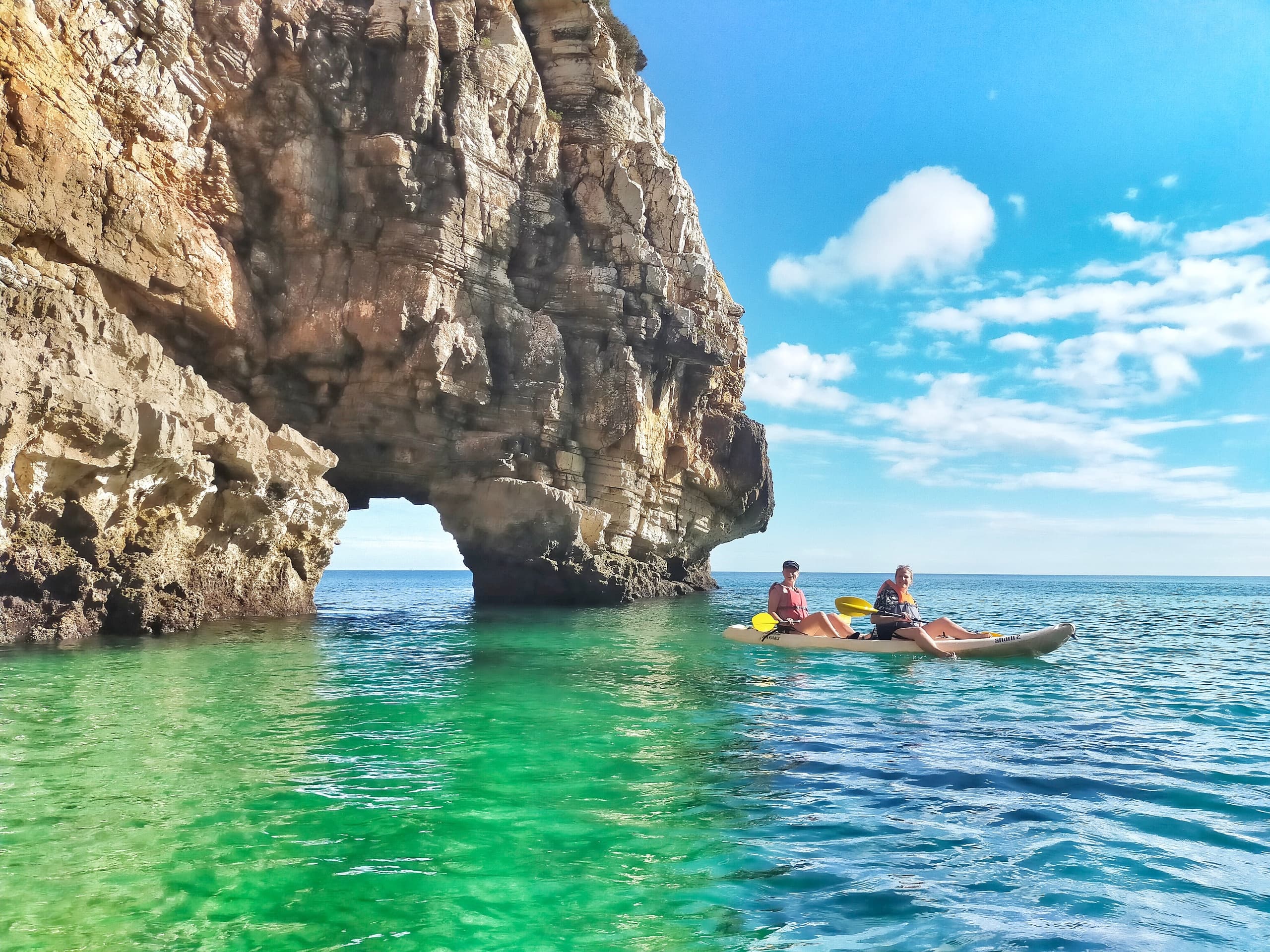 Guided Kayaking Adventures with South Kayaks in Algarve