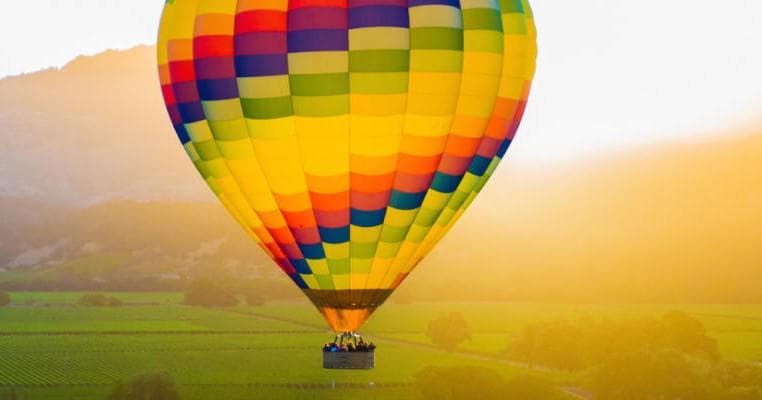 Hot-Air Balloon + Full-Day E-Bike Tour