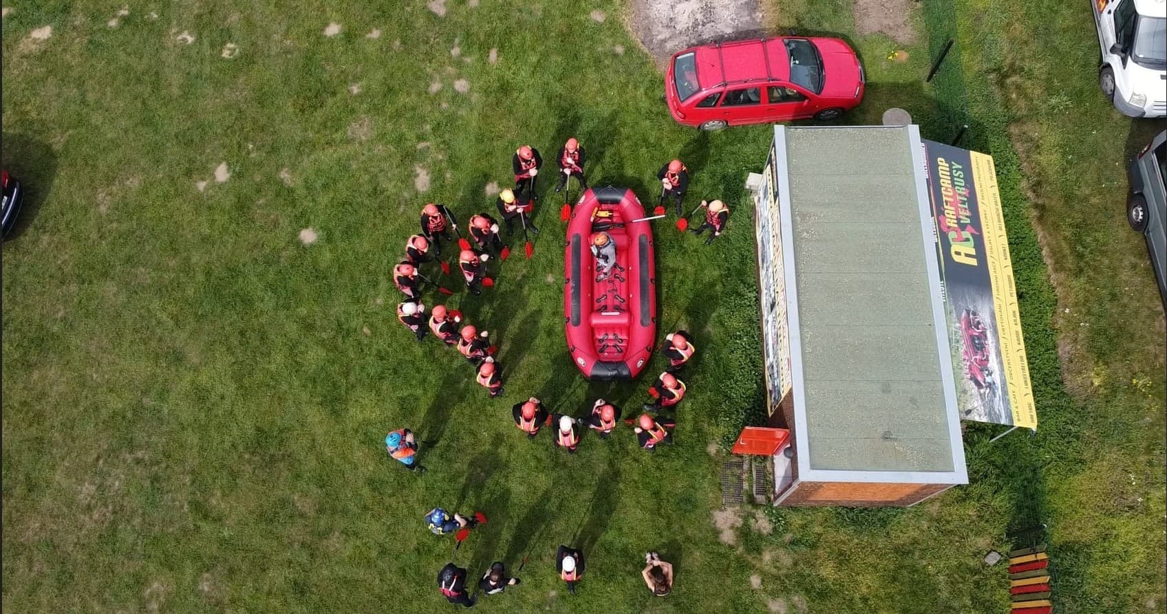 Combi Programme for Schools: Rafting and Archery Day in Veltrusy