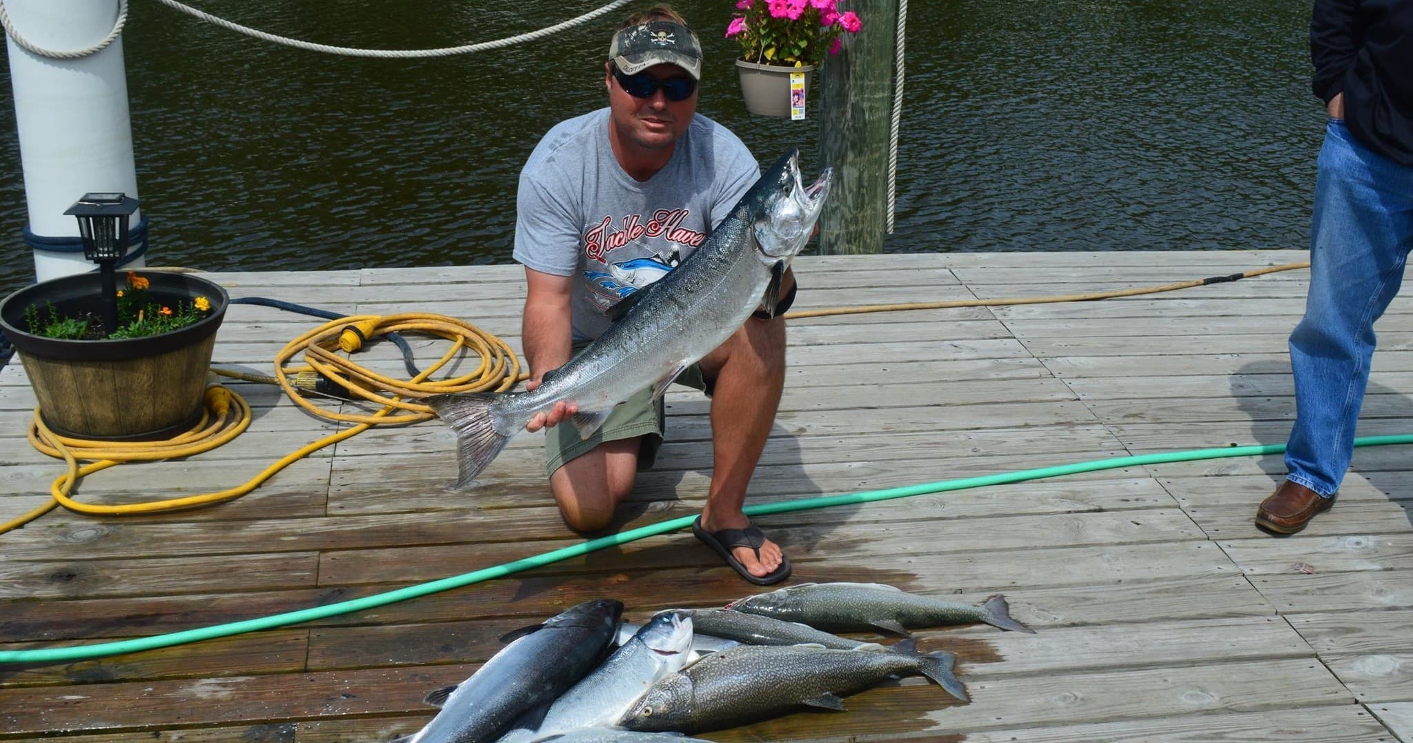 Lake Michigan Salmon & Trout Fishing with Fish Napper Charters