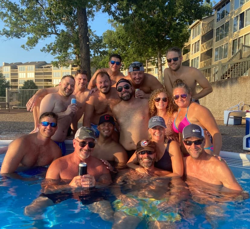 Tritoon Boat Rentals at Lake of the Ozarks with Breakaway