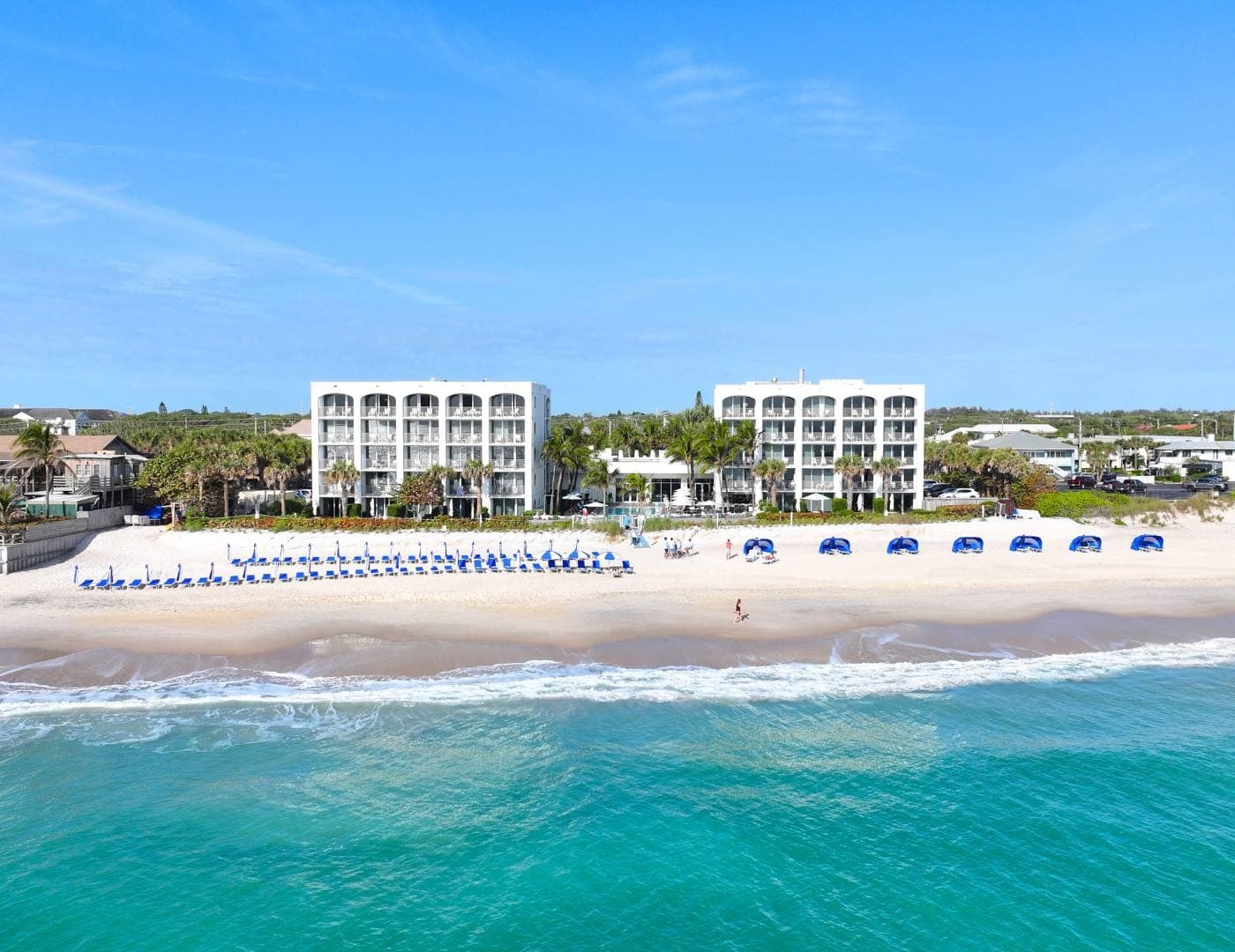 Relax and Unwind: Beach Chair and Umbrella Rentals at Costa d' Este, Vero Beach