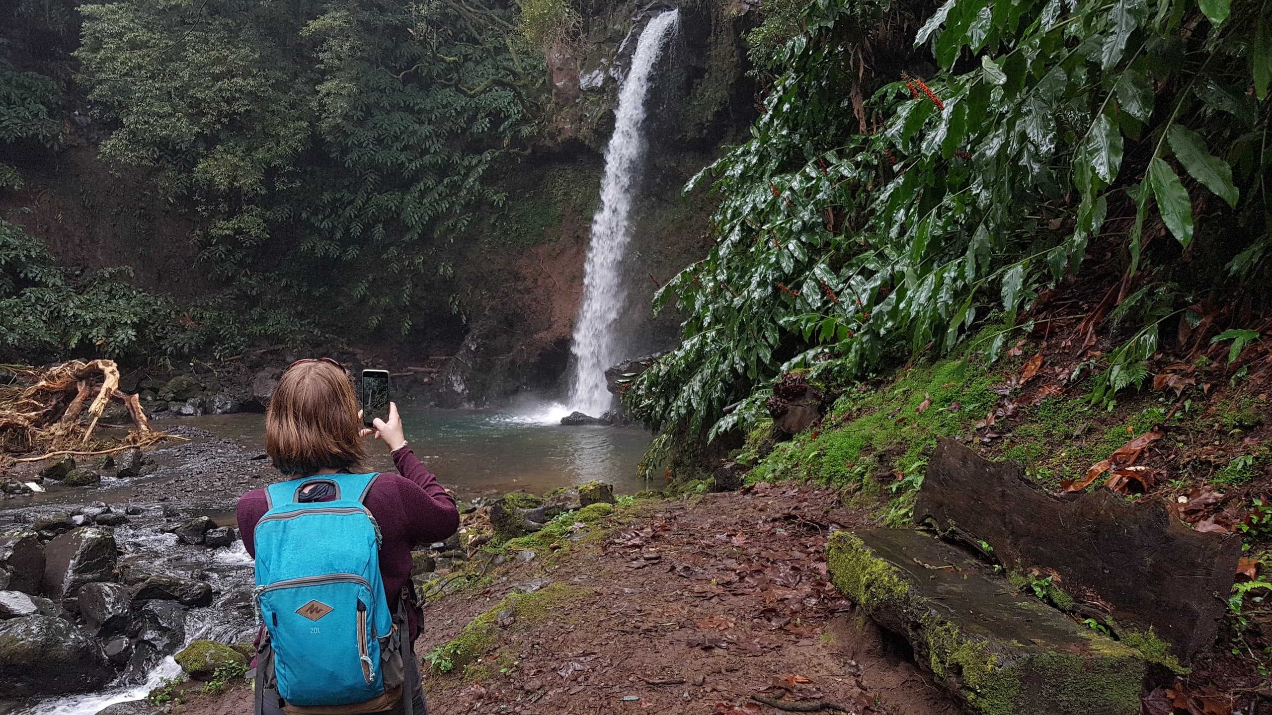 Waterfalls Hike with Fun Activities Adventure in São Miguel