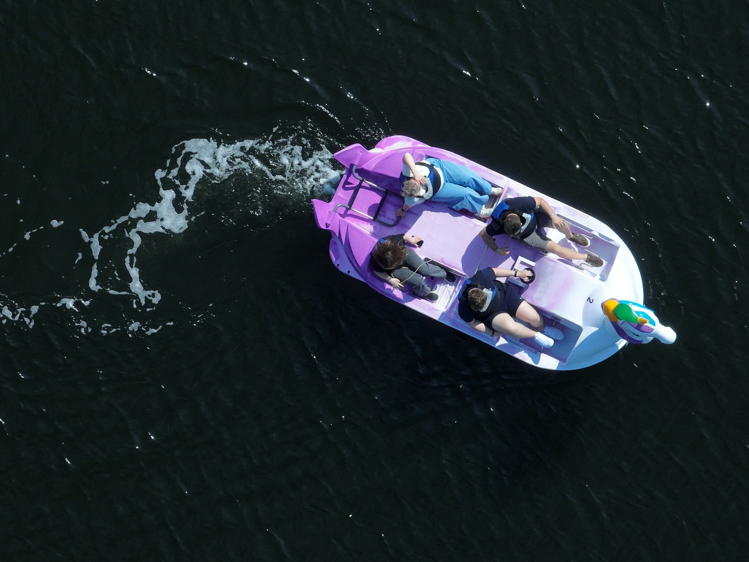 Pedal Boat Fun on Chatham Waters with Chatham Maritime Trust