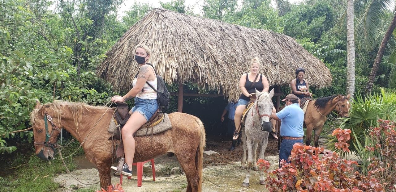 Land Adventures: Cozumel Jungle Horseback Riding