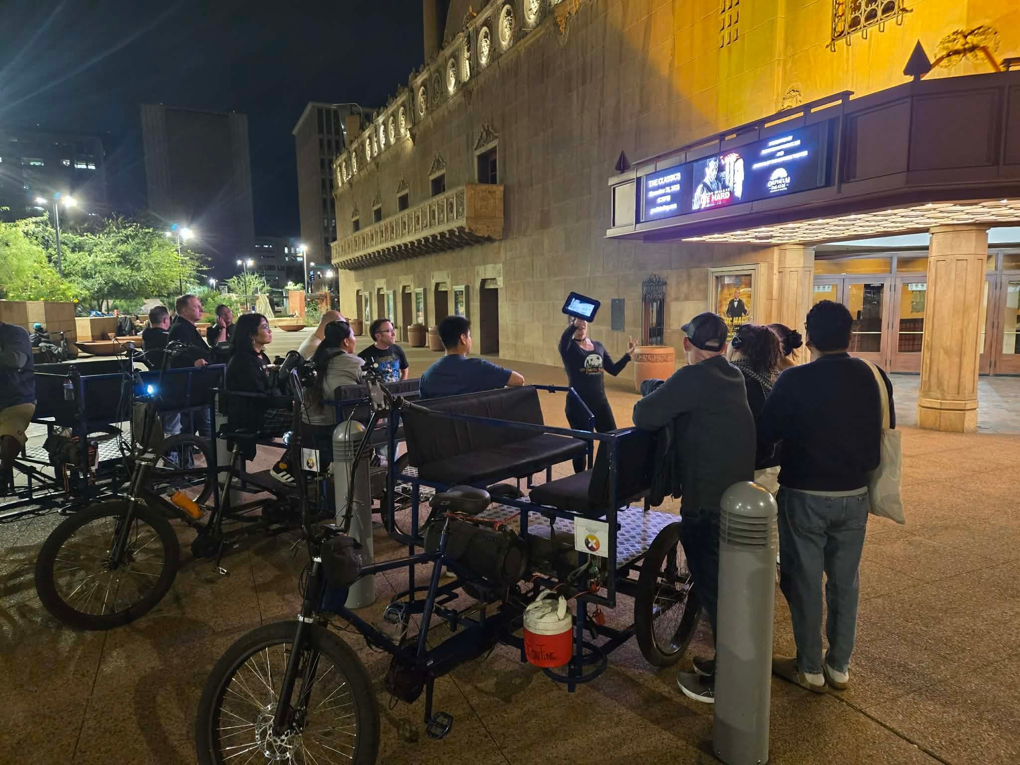 Pedicab Ghost Ride Through Downtown Phoenix: Haunted Rosson House to Hotel San Carlos