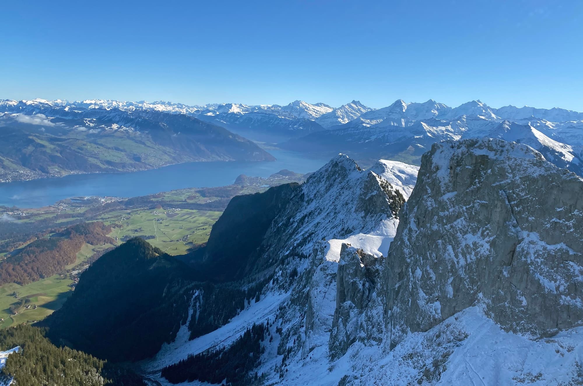 Helicopter Flight Over Stockhorn with FunFlights