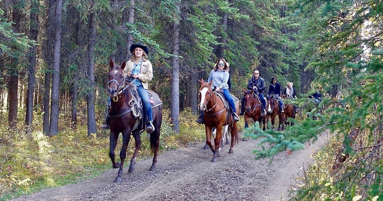 Horseback Trail Riding with Cedar Creek Ranch in Cedar Point