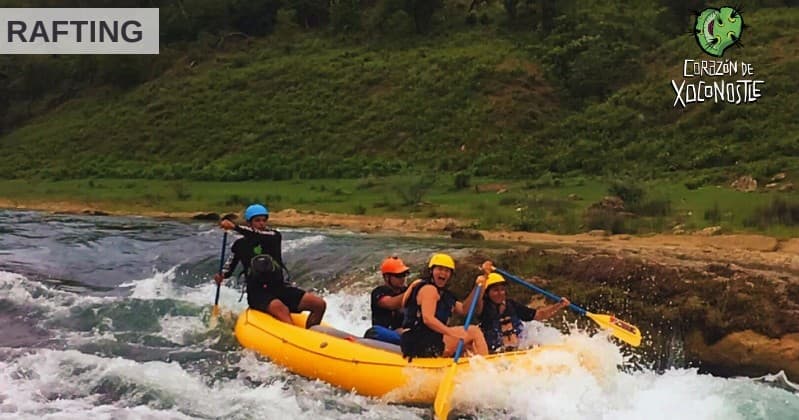 Rafting Adventure at Corazón de Xoconostle in Huasteca Potosina
