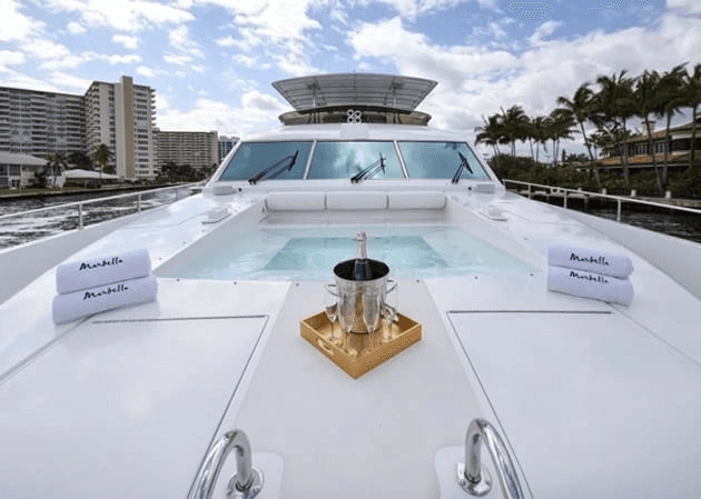 Luxury Yacht Rental on 108' Monte Fino in Marina del Rey