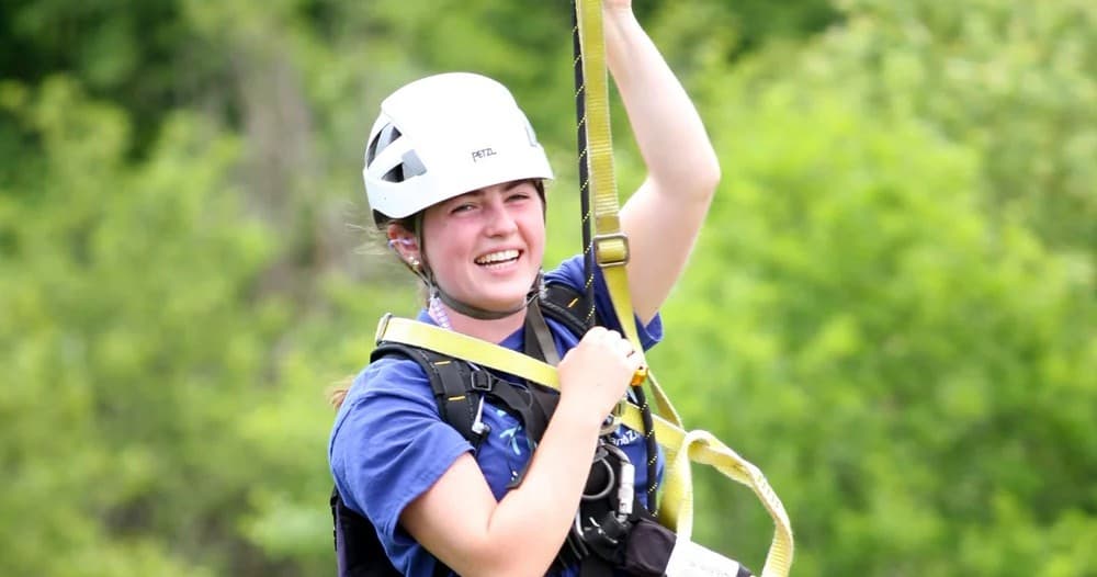 Quick Flight: Free-Fall Simulator on Kittery’s Aerial Adventure Course