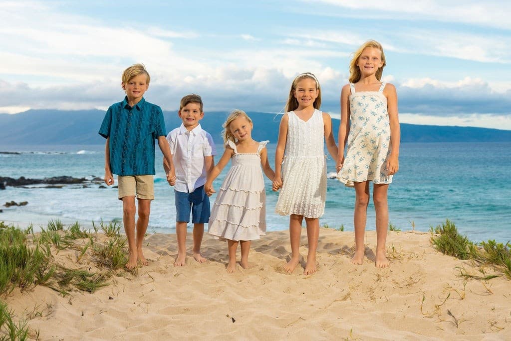 Sunset Ohana Portraits on West Maui Beaches photo 3
