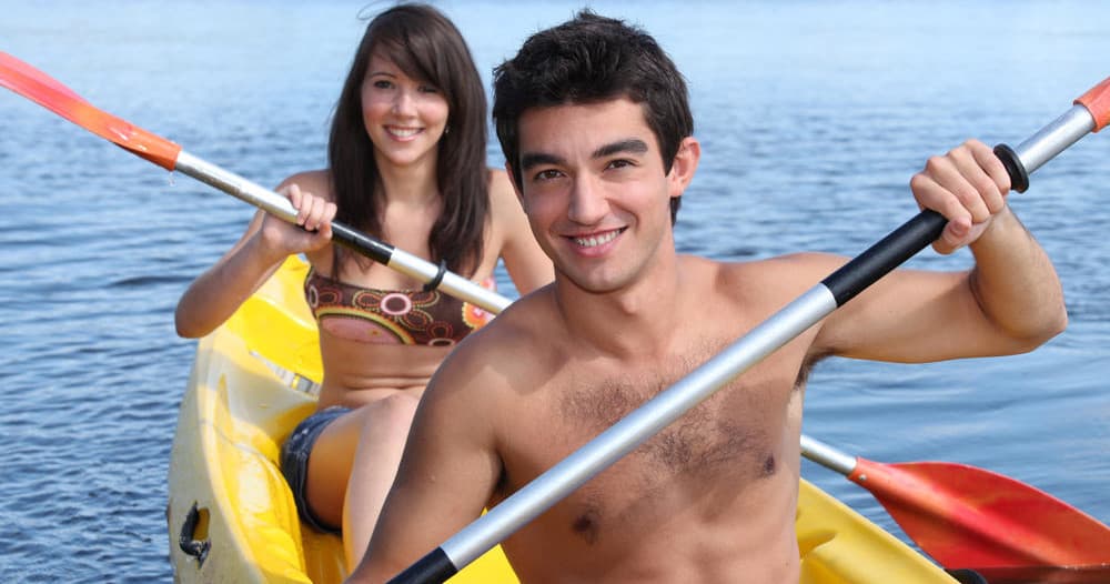 Double Kayak Rental on Anna Maria Island by Robin Hood Rental